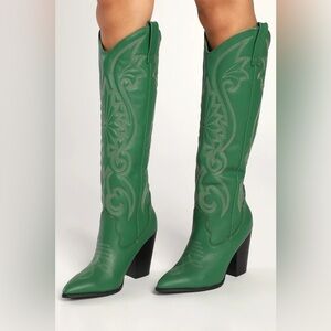 Steve Madden Lasso Cowboy Boots size 7 Women